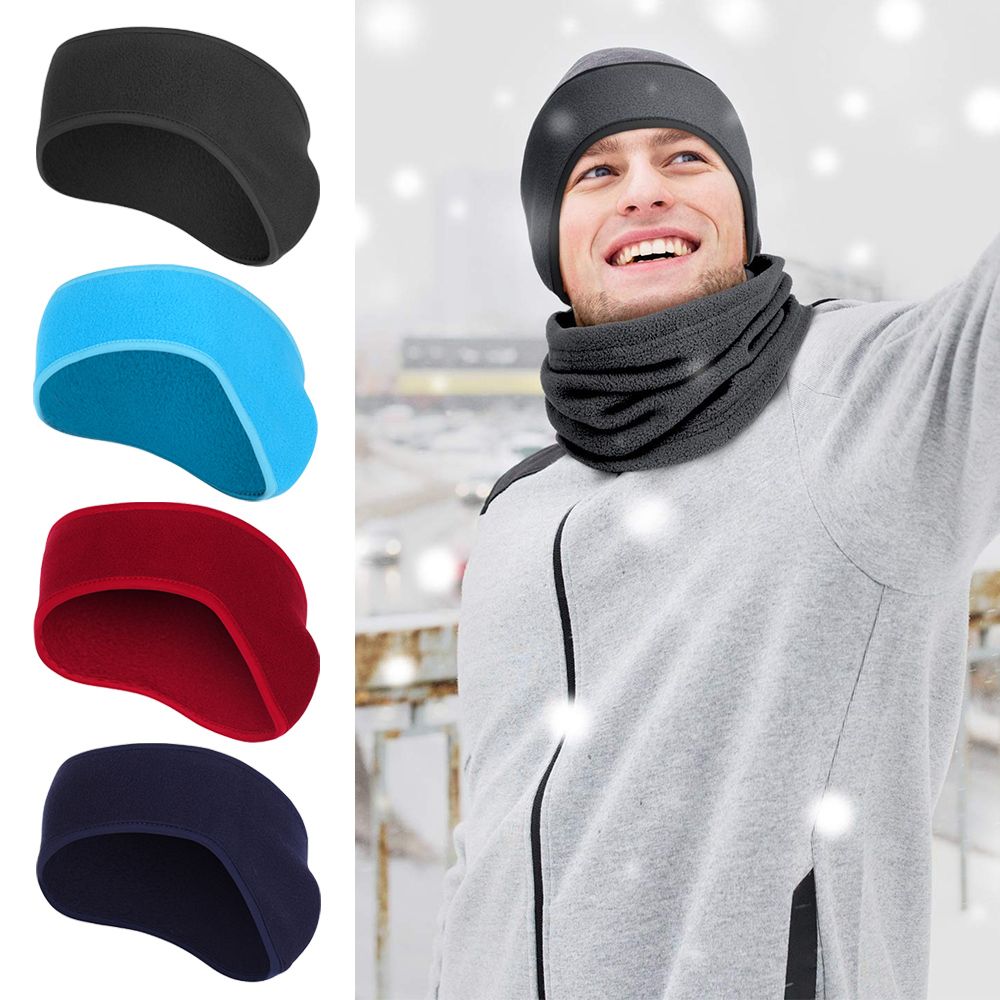 Fleece Ear Warmer Band - 1 Stuk Haarbanden Haar Zweetfleece Oorbeschermer