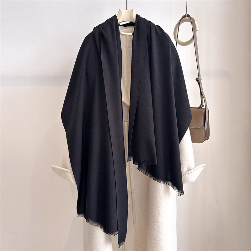 Shawl Wrap Winter - Luxe Winter Kasjmier Sjaal Vrouwen Effen