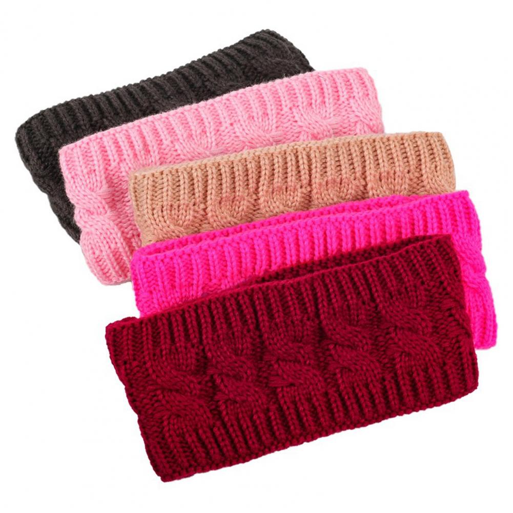 Elastische gebreide haarband,  - Fleece Ear Warmer Band recensie en prijs