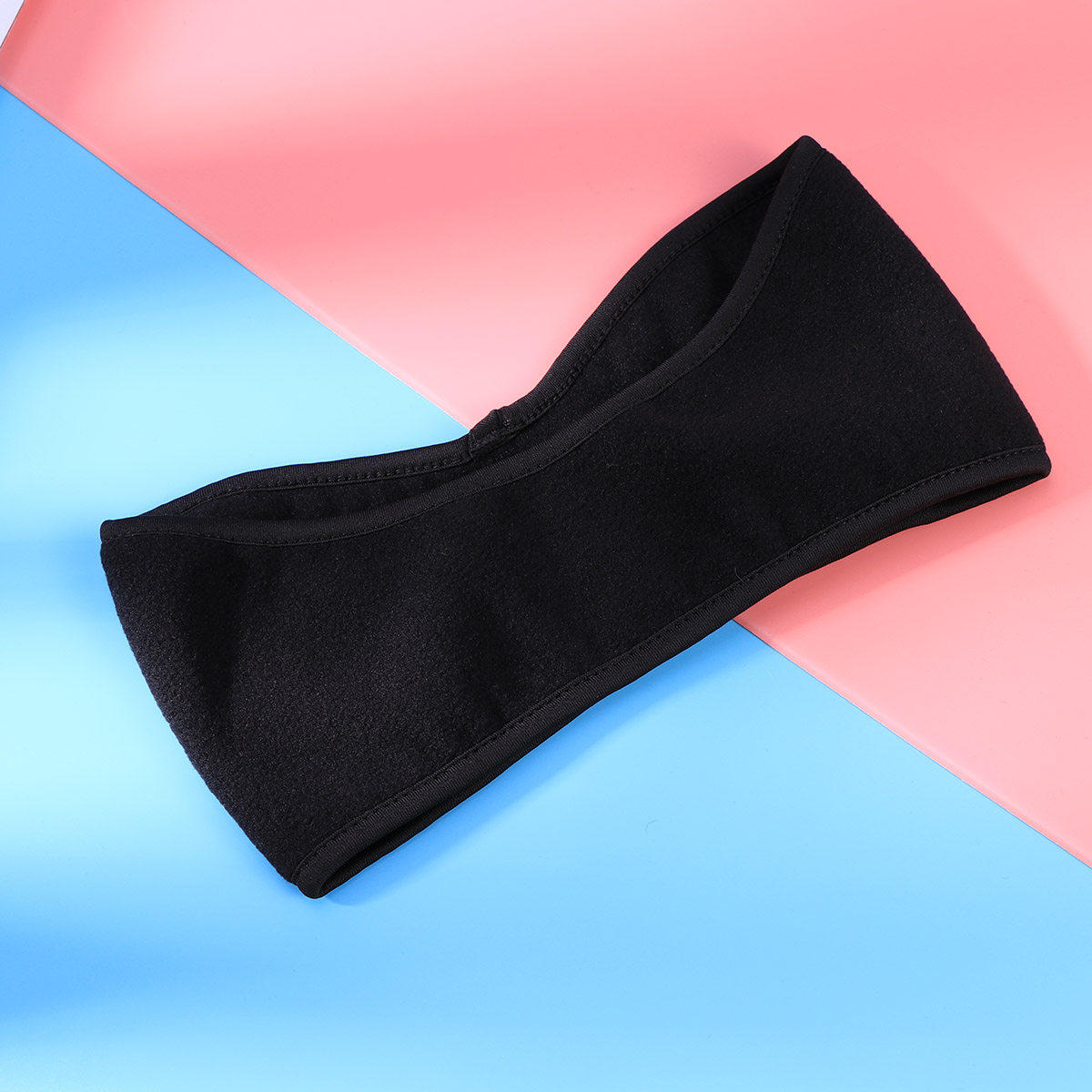 Unisex zwarte oorwarmer hoofdb - Fleece Ear Warmer Band recensie en prijs