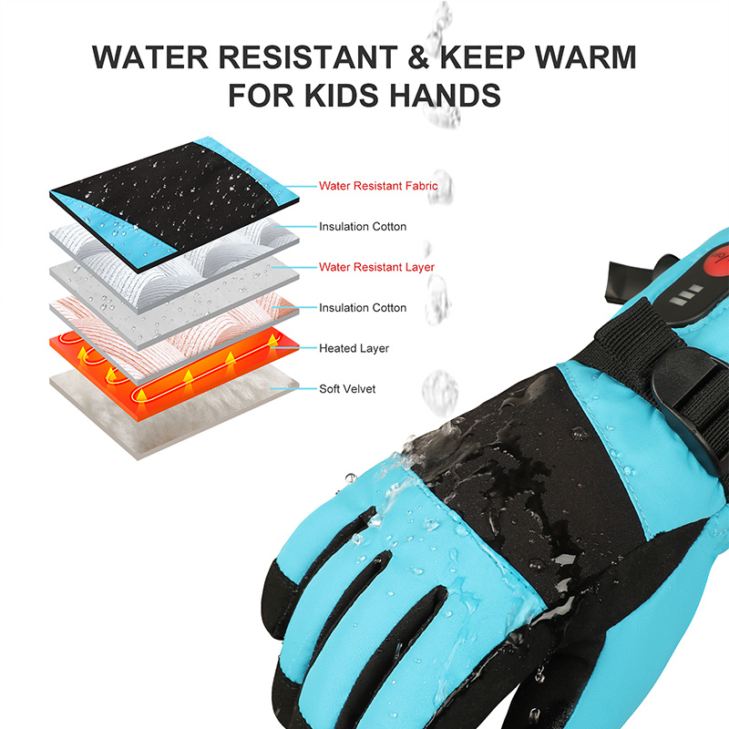 Waterdichte, verwarmde ski- en - Snow Glove Insulated recensie en prijs