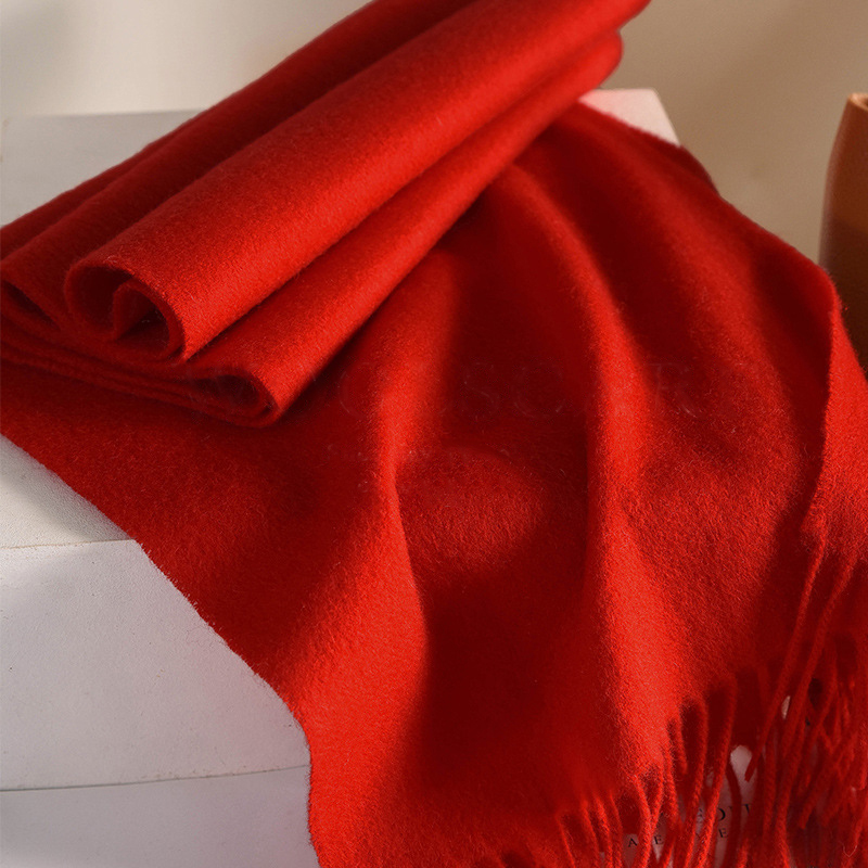 Gebreide sjaal dames 100% wol  - Shawl Wrap Winter recensie en prijs