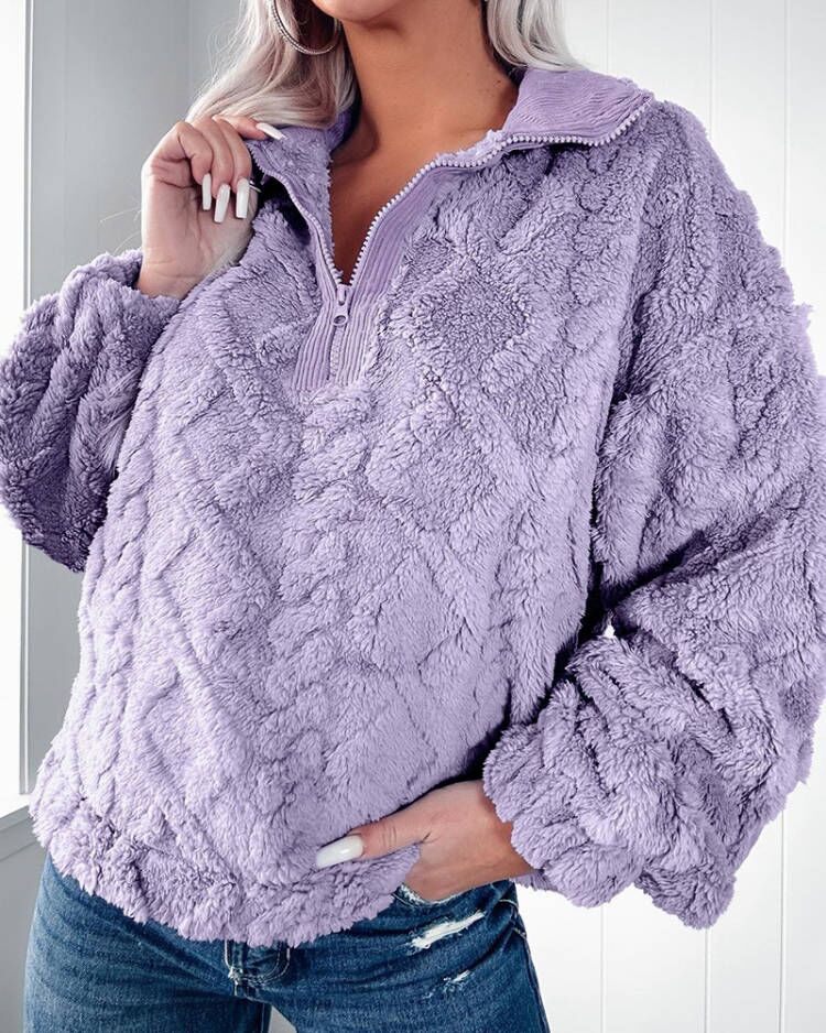 Dames Sherpa Fleece Pullover m - Sherpa Hoodie Fleece recensie en prijs