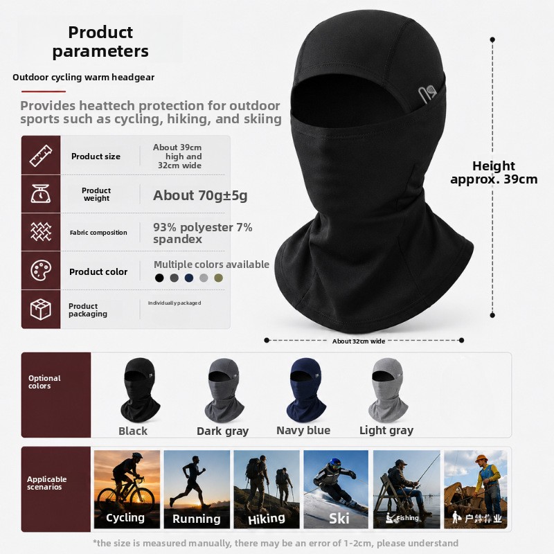 Warm hoofddeksel voor buitenfi - Balaclava Ski Mask recensie en prijs