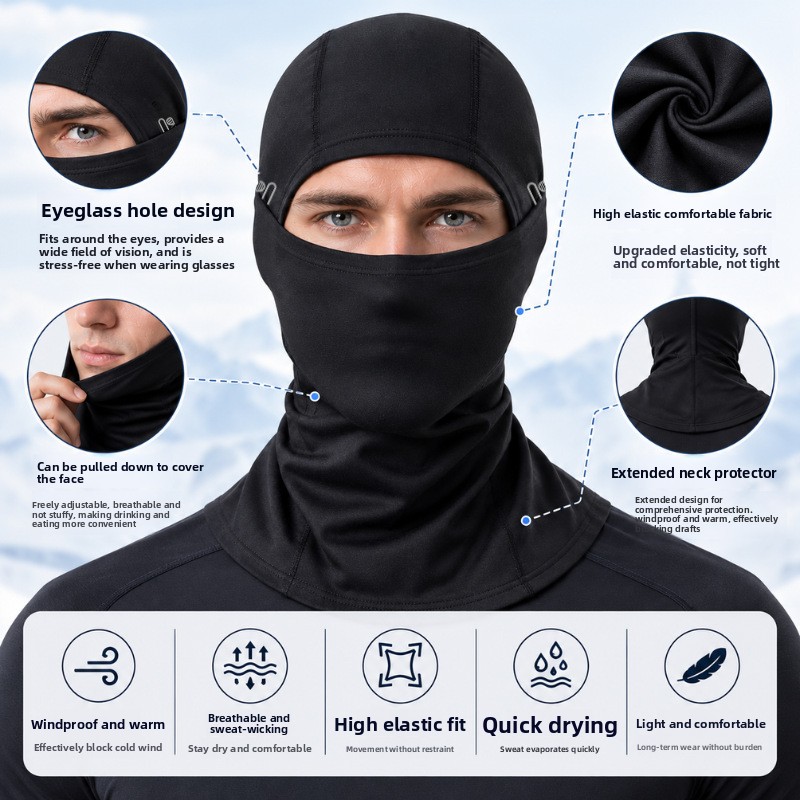 Warm hoofddeksel voor buitenfi - Balaclava Ski Mask recensie en prijs