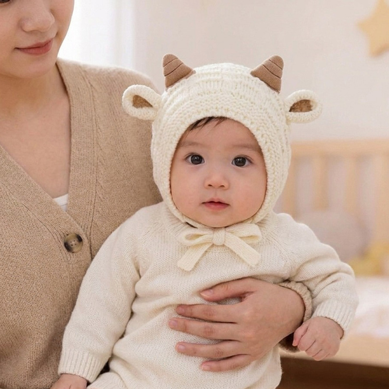 Baby Winter Gebreide Warme Mut - Knit Beanie Hat Warm recensie en prijs