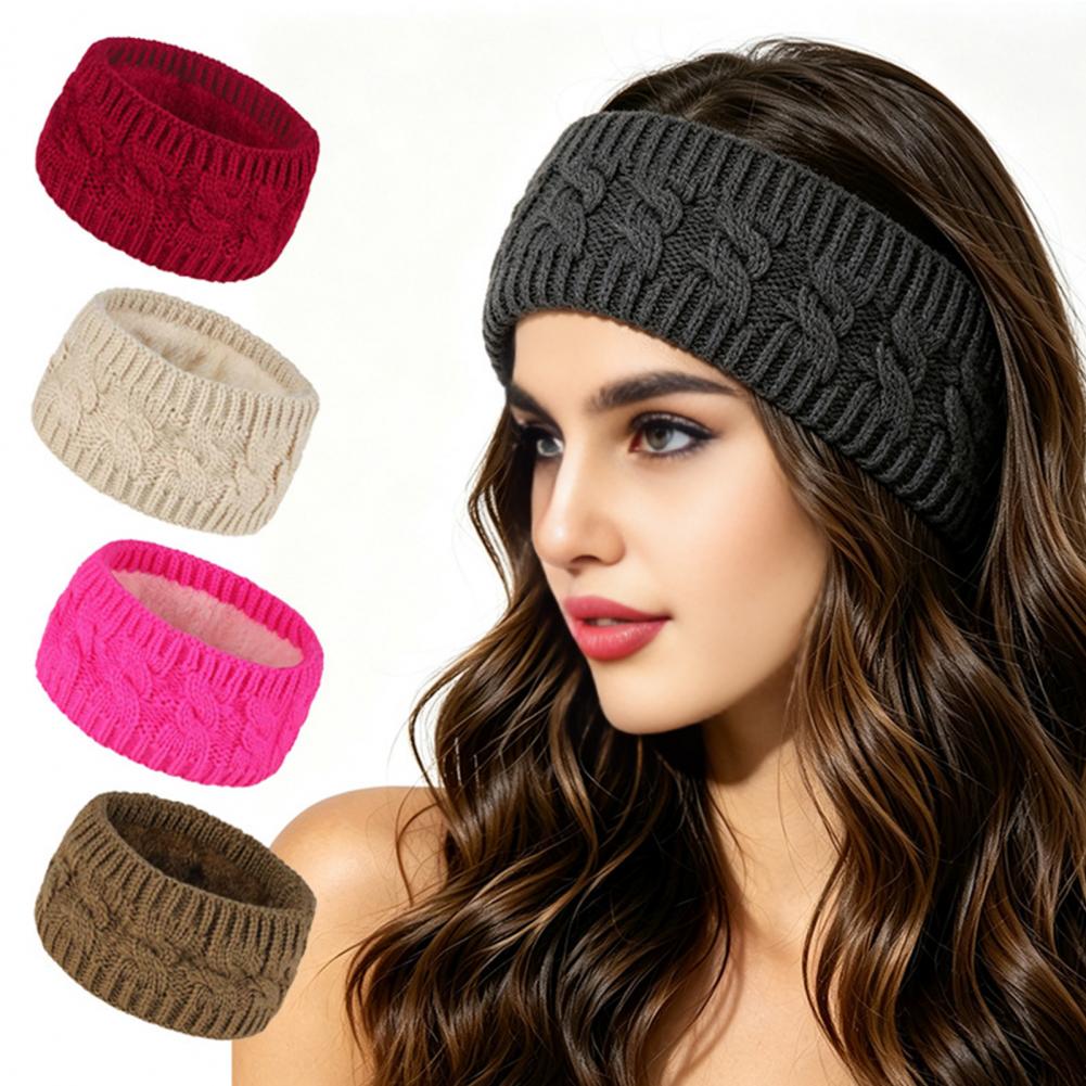 Wintergebreide hoofdband voor  - Fleece Ear Warmer Band recensie en prijs