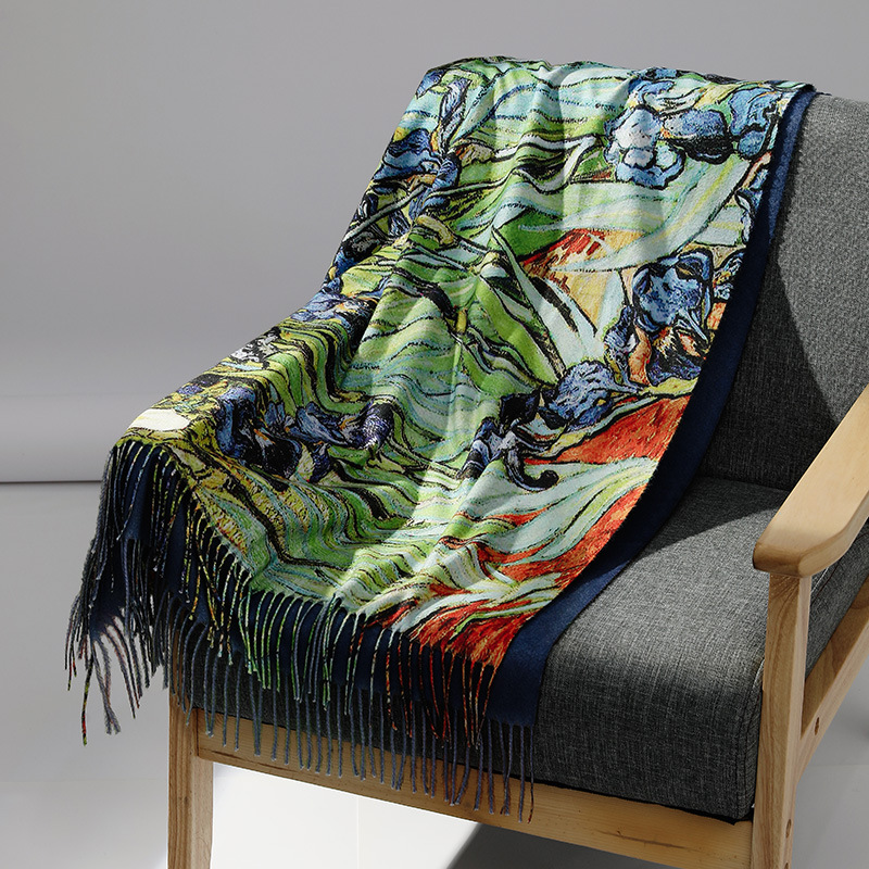 Luxe Merk Olieverfschilderij K - Shawl Wrap Winter recensie en prijs
