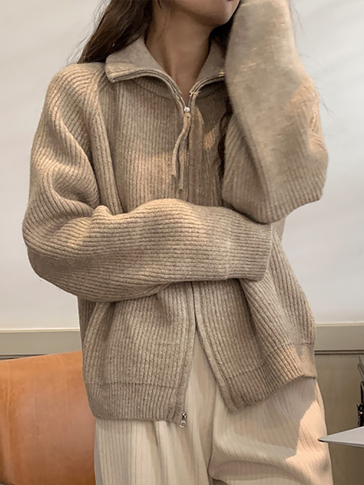 Herfst Winter Damesmode Breiwe - Wool Coat Peacoat recensie en prijs